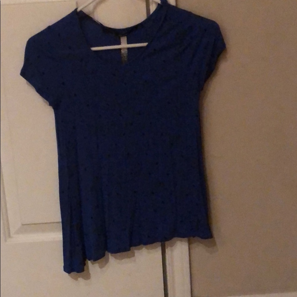 Dark blue shirt